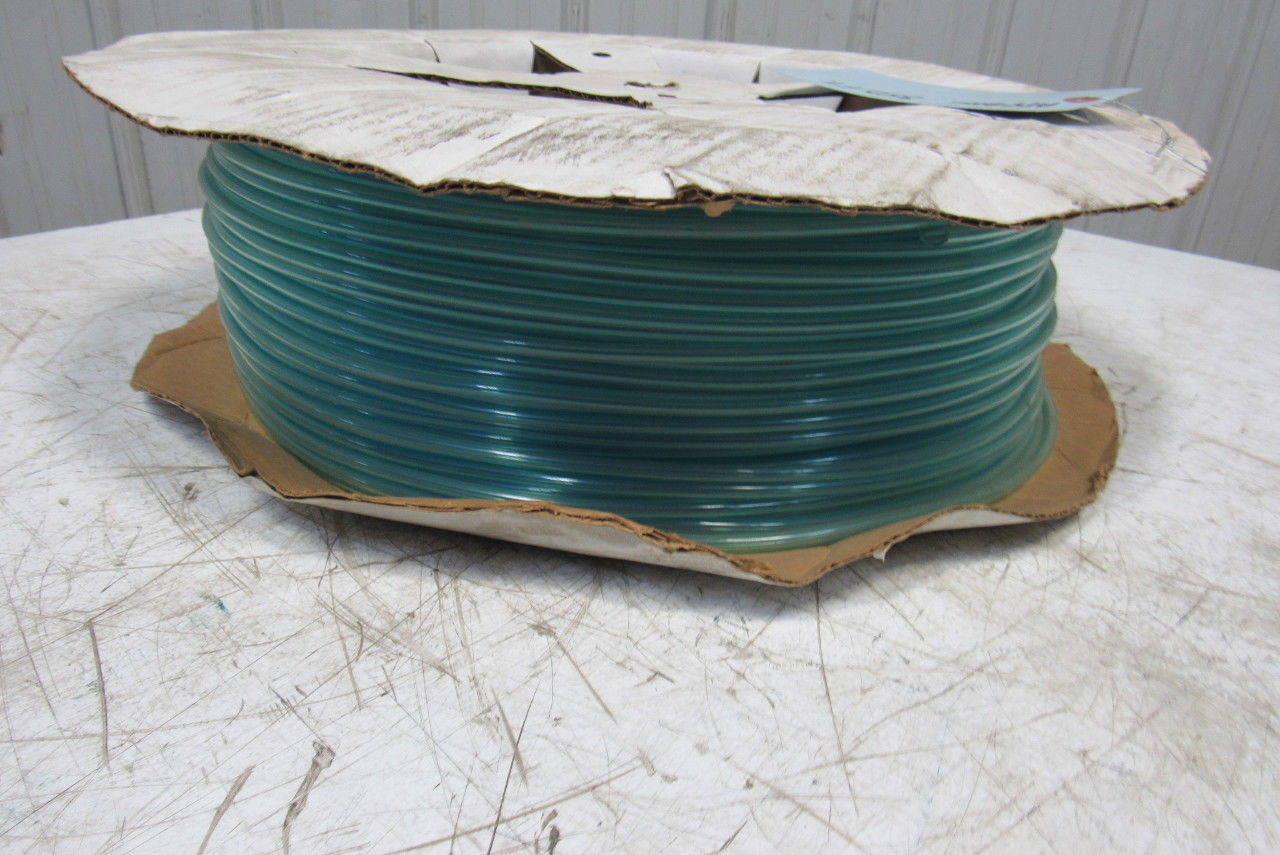 1/4" OD Poly Tubing UV Stabilized Transparent Blue 800+'