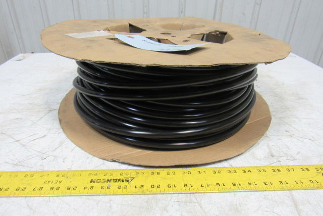 1/2" x 0.62" Wall Black Polyethylene Airline Tubing 168'