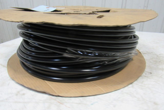 1/2" x 0.62" Wall Black Polyethylene Airline Tubing 168'