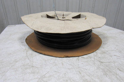 Freelin Wade 1/2" x 3/8" ID 0.62" Wall Black Polyethylene Airline Tubing 117'