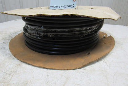 Freelin Wade 1/2" x 3/8" ID 0.62" Wall Black Polyethylene Airline Tubing 117'