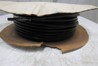 Freelin Wade 1/2" x 3/8" ID 0.62" Wall Black Polyethylene Airline Tubing 117'