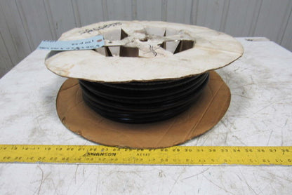 Freelin Wade 1/2" x 3/8" ID 0.62" Wall Black Polyethylene Airline Tubing 110'
