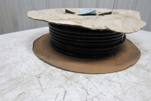 Freelin Wade 1/2" OD x 0.62" Wall Black Polyethylene Airline Tubing 135PSI 100'