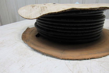 Freelin Wade 1/2" OD x 0.62" Wall Black Polyethylene Airline Tubing 135PSI 100'