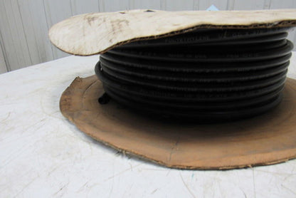Freelin Wade 1/2" OD x 0.62" Wall Black Polyethylene Airline Tubing 135PSI 100'