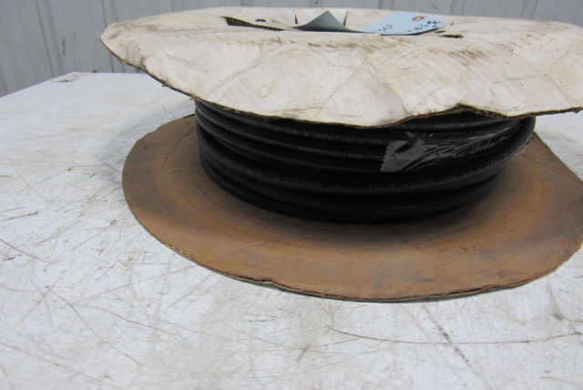 Freelin Wade 1/2" OD x 0.62" Wall Black Polyethylene Airline Tubing 135PSI 100'