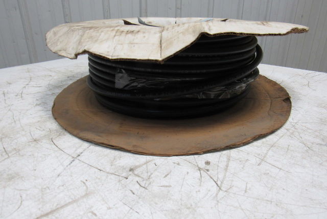 Freelin Wade 1/2" OD x 0.62" Wall Black Polyethylene Airline Tubing 135PSI 100'
