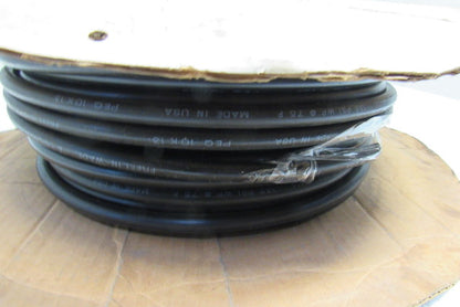 Freelin Wade 1/2" OD x 0.62" Wall Black Polyethylene Airline Tubing 135PSI 86'