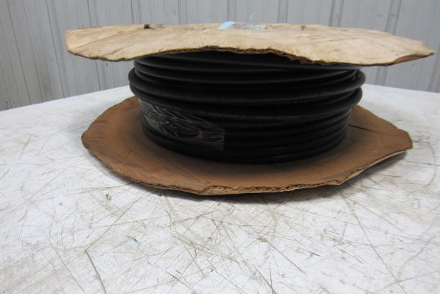 Freelin Wade 1/2" OD x 0.62" Wall Black Polyethylene Airline Tubing 135PSI 86'