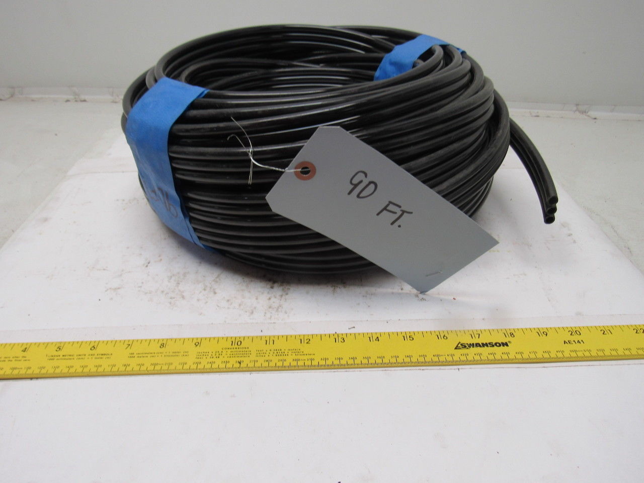 Freelin Wade .343" OD x .250" ID  3 Way Ribbon Air Line Tubing 68'