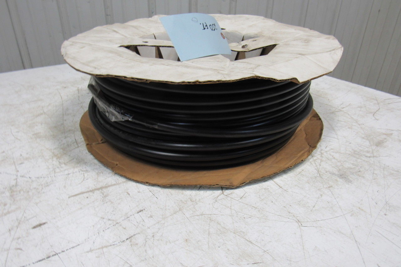 Freelin Wade 1/2" OD x 0.62" Wall Black Polyethylene Airline Tubing 135PSI 250'