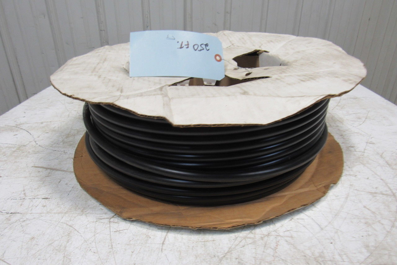 Freelin Wade 1/2" OD x 0.62" Wall Black Polyethylene Airline Tubing 135PSI 250'