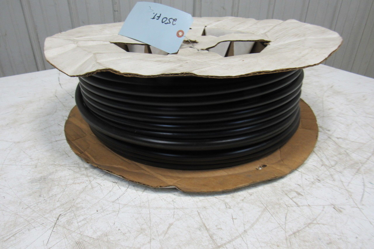 Freelin Wade 1/2" OD x 0.62" Wall Black Polyethylene Airline Tubing 135PSI 250'
