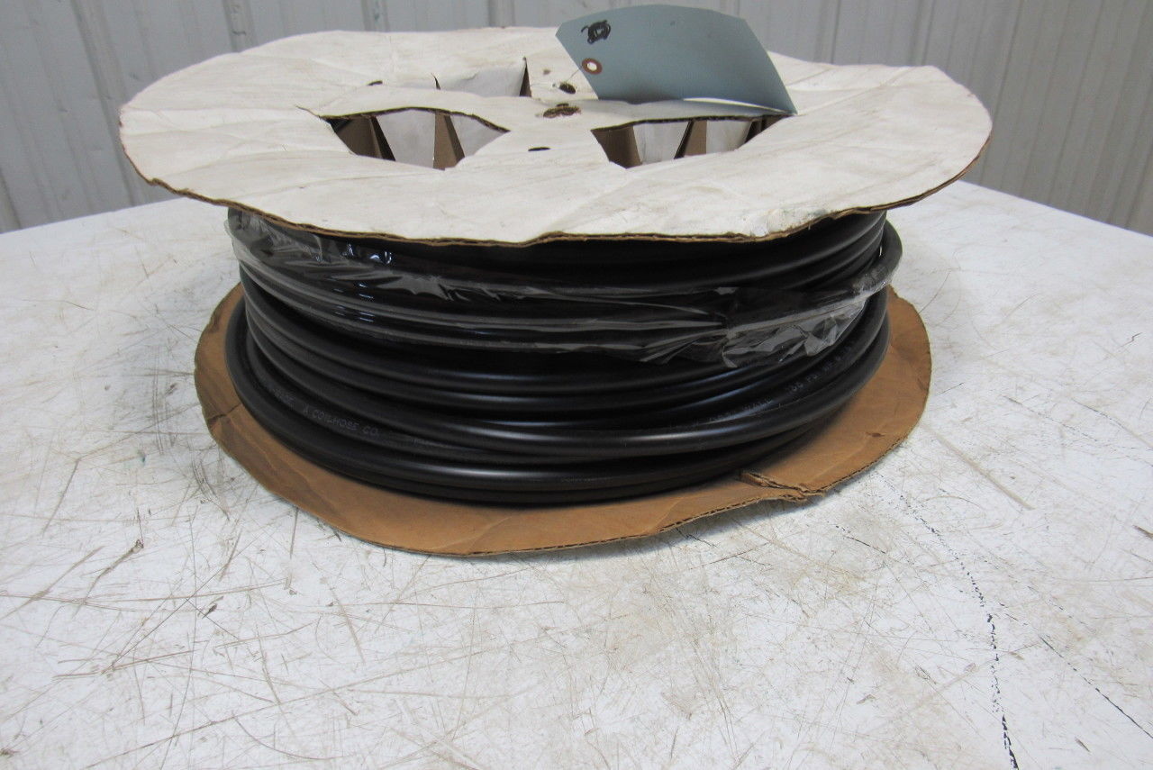 Freelin Wade 1/2" OD x 0.62" Wall Black Polyethylene Airline Tubing 135PSI 250'