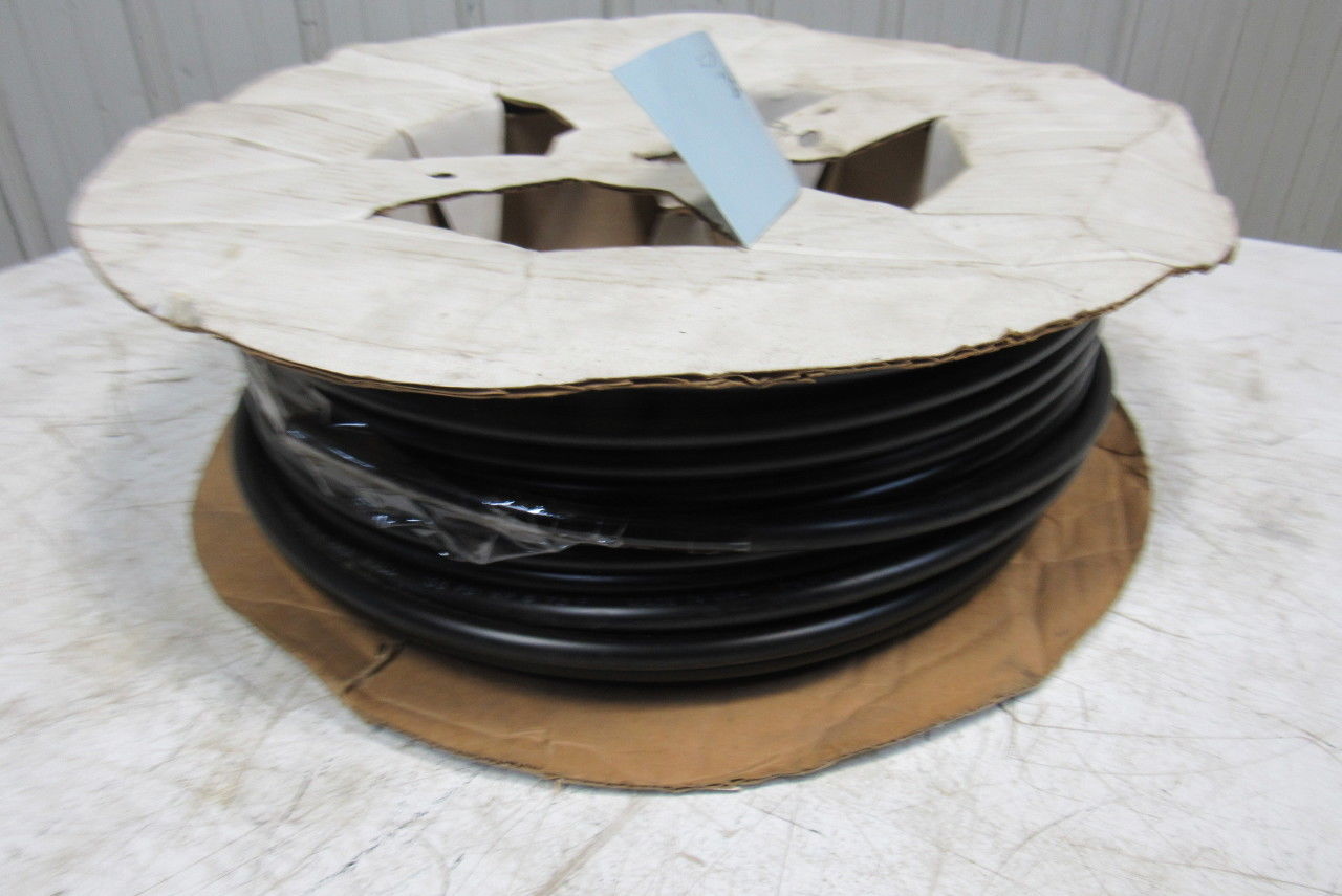 Freelin Wade 1/2" OD x 0.62" Wall Black Polyethylene Airline Tubing 135PSI 250'