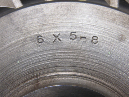 UTD 6" x 5/8" Endmill Cutter 28T 1-1/4" Bore