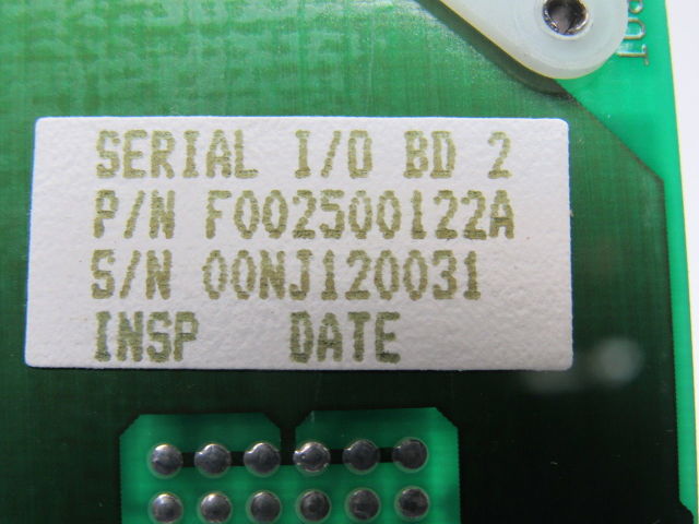 Rapistan F002500119A CPU Board