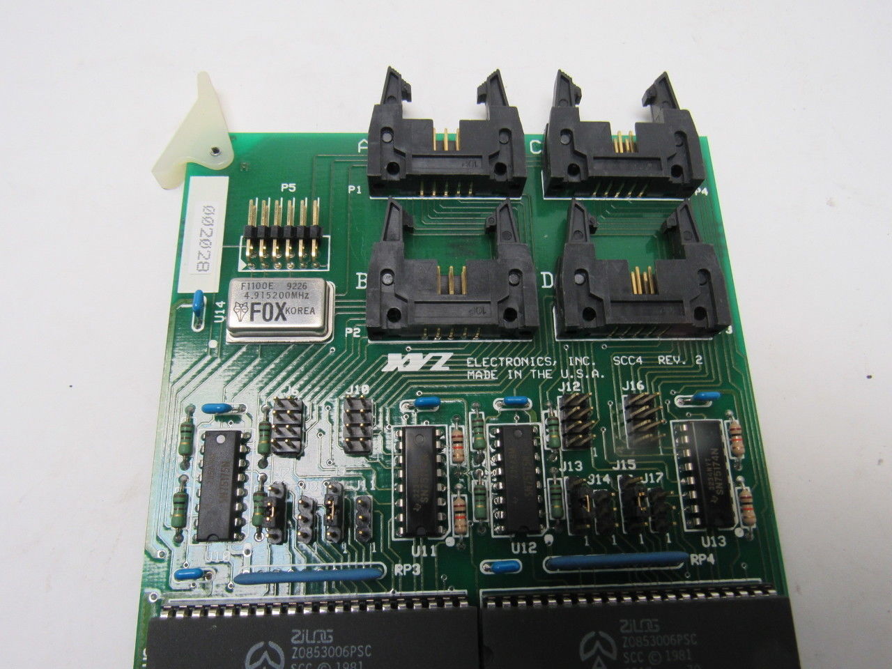 Rapistan F0025-00121A F002500121A Serial I/O Board #1