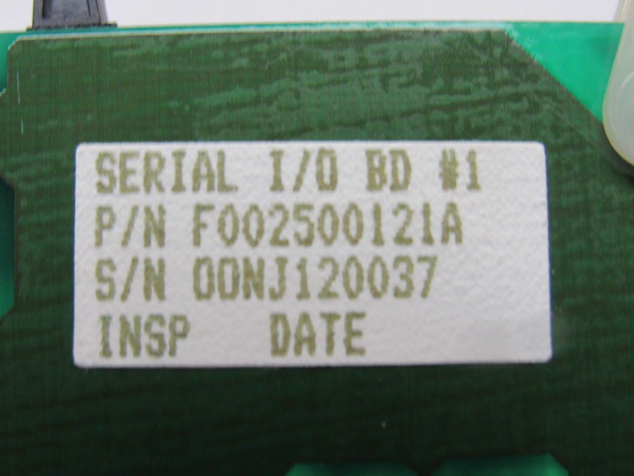 Rapistan F0025-00121A F002500121A Serial I/O Board #1