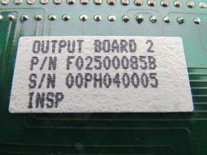 Rapistan F02500085B F0025-00085B Output Board 2