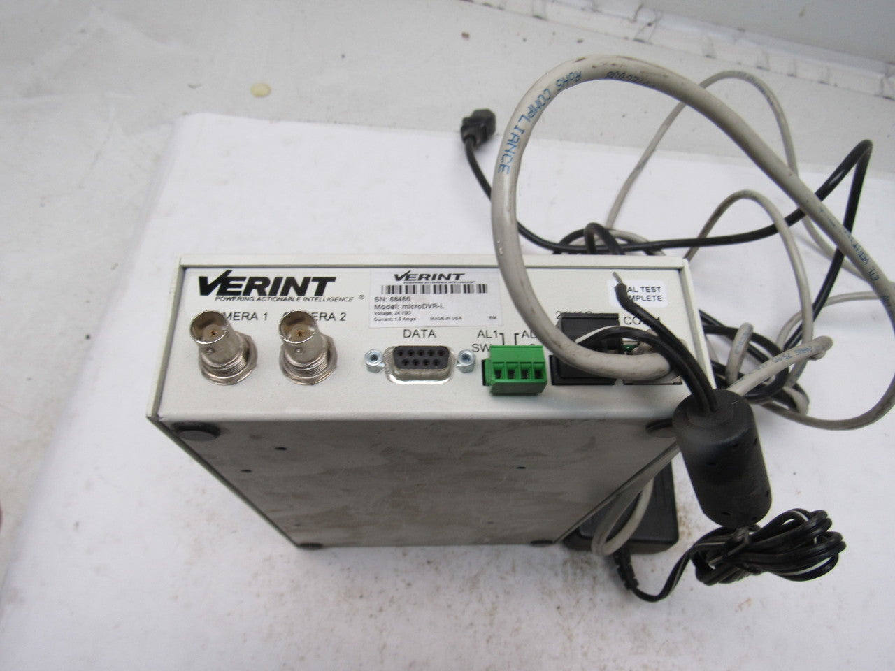 Verint microDVR-L 24V 2-Channel Digital Video Recorder Fraud Loss Prevention ATM