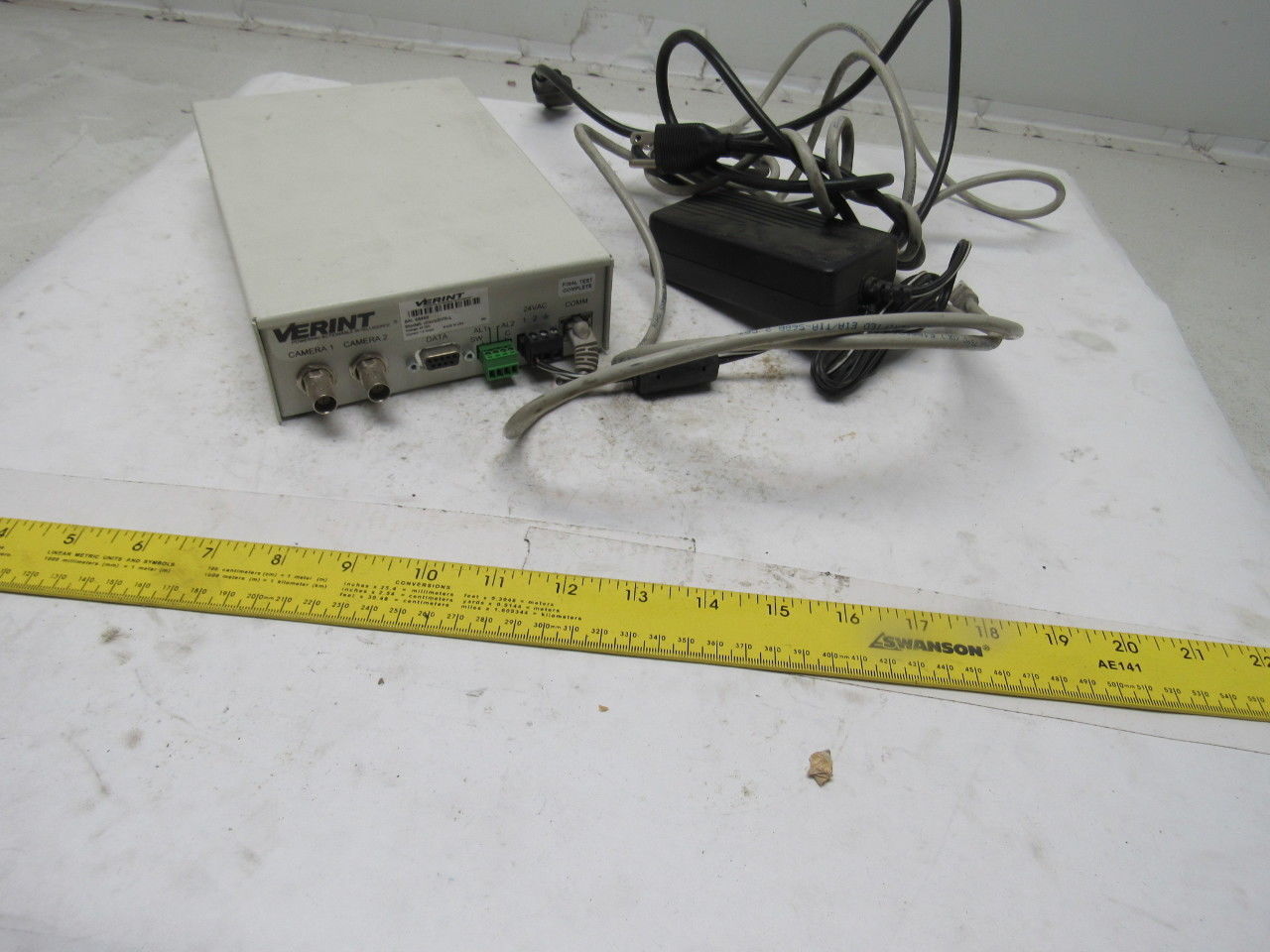 Verint microDVR-L 24V 2-Channel Digital Video Recorder Fraud Loss Prevention ATM