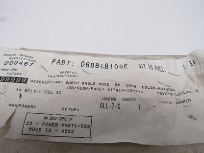 Dematic 06881-81086 Conveyor Sweep Angle Nose Right Hand Divert
