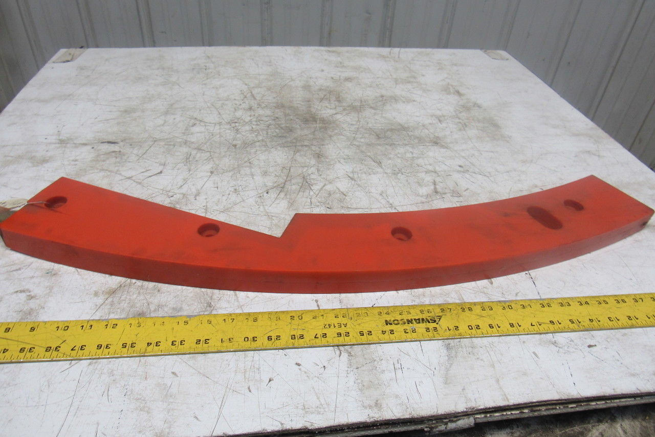 Dematic 0688181036 35-1/2" Urethane 55 Dur D Bottom Catenary Conveyor Guide