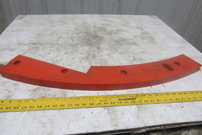 Dematic 0688181036 35-1/2" Urethane 55 Dur D Bottom Catenary Conveyor Guide