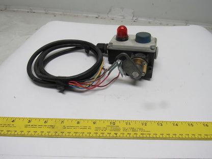 Siemens 3SE7160-1BD00-0AS1 300VAC 6A 1NO+1NC Lever Action Cable E-Stop