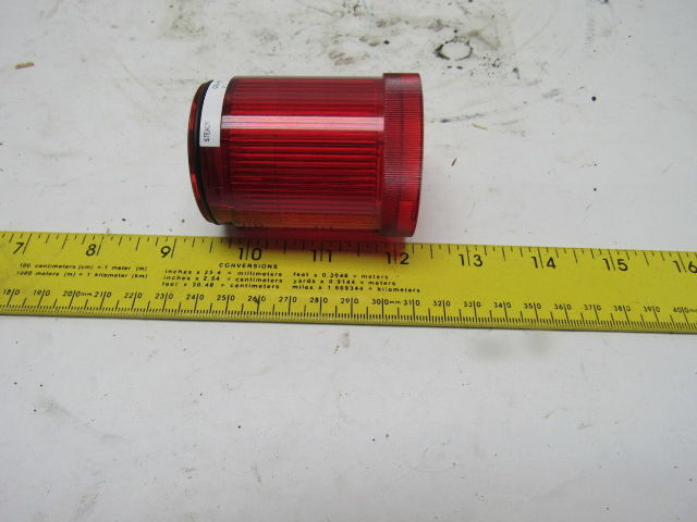 Allen Bradley 855E-00XN4 250V Max Steady RED Stack Light Lens