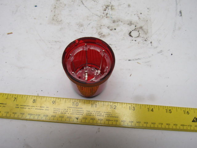 Allen Bradley 855E-00XN4 250V Max Steady RED Stack Light Lens