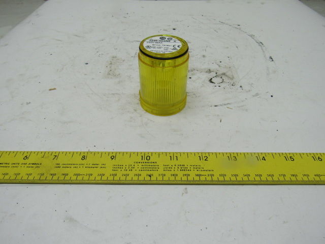 Allen Bradley 855E-00XN8 250V Max Steady YELLOW Stack Light Lens