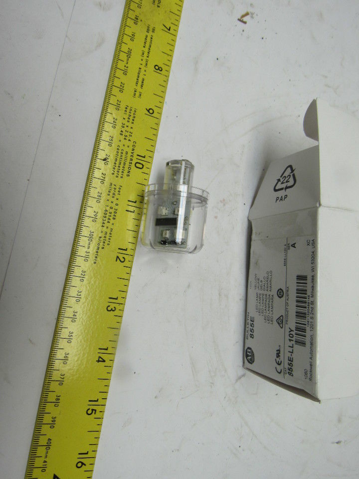 Allen Bradley 855R-LL10Y Yellow LED Stack Light Module 120V
