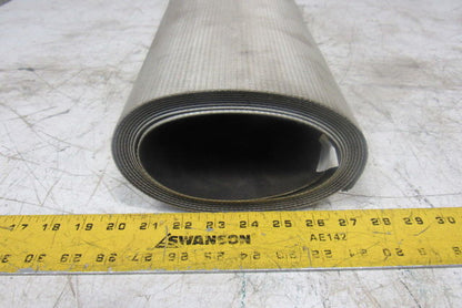 Siemens GCJ0090007 30" 1 Ply Woven Back Smooth Top Conveyor Belt .074"T 146"
