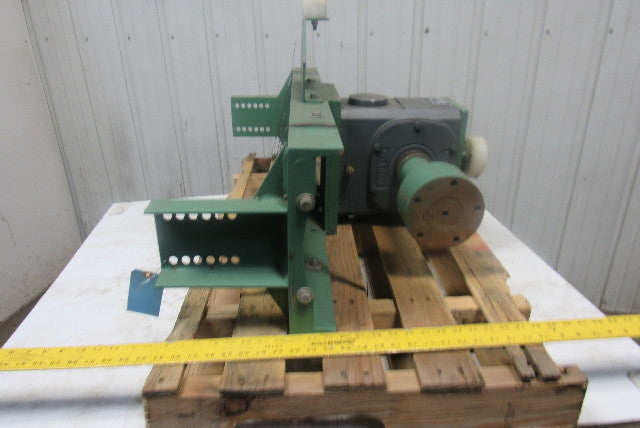 Boston Gear 150:1 Ratio 1750RPM 1Hp 11.6RPM 2-3/8" Dual Output Winch Gearbox