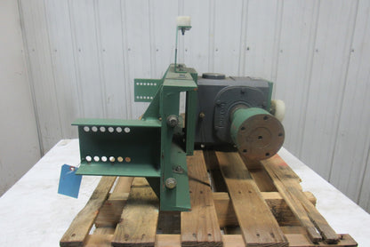 Boston Gear 150:1 Ratio 1750RPM 1Hp 11.6RPM 2-3/8" Dual Output Winch Gearbox