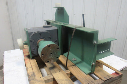Boston Gear 150:1 Ratio 1750RPM 1Hp 11.6RPM 2-3/8" Dual Output Winch Gearbox