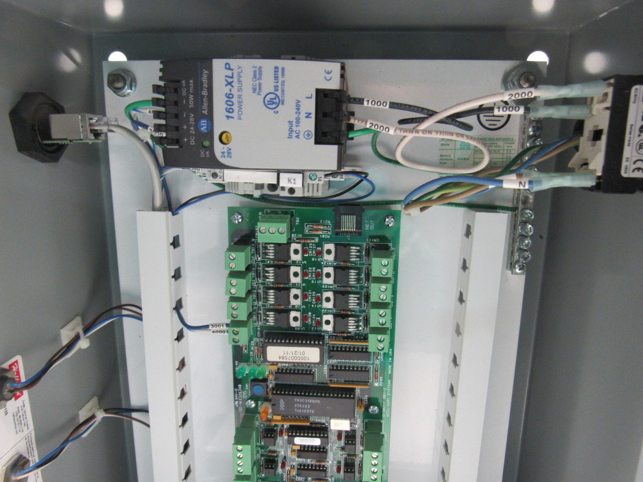 Accu-Sort IQE-ME326340 120v Fast Verification System Remote I/O Panel