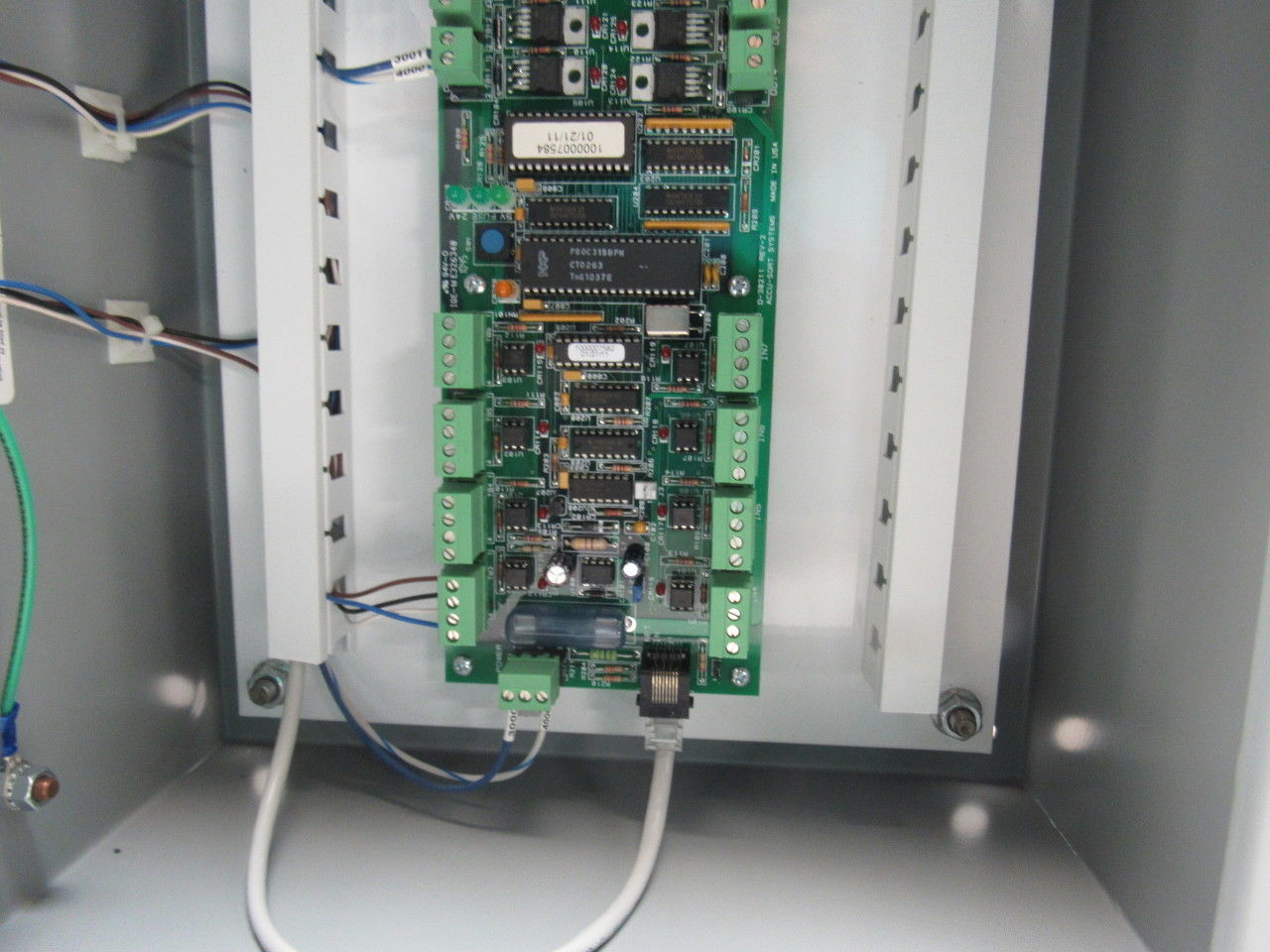 Accu-Sort IQE-ME326340 120v Fast Verification System Remote I/O Panel