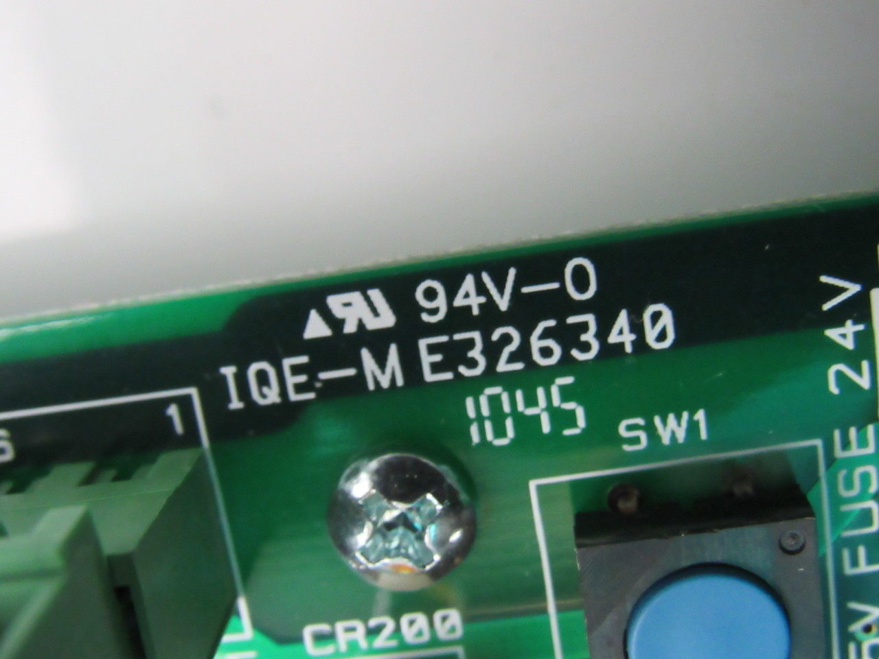 Accu-Sort IQE-ME326340 120v Fast Verification System Remote I/O Panel