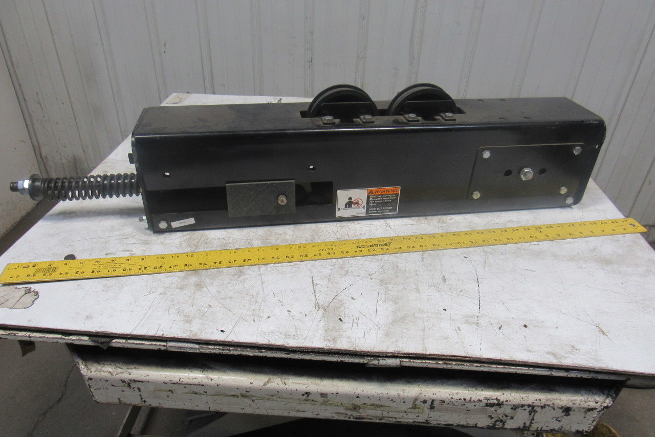Dematic Conveyor Drive Spring Tension Power Twist Belt Takeup Assembly See Info