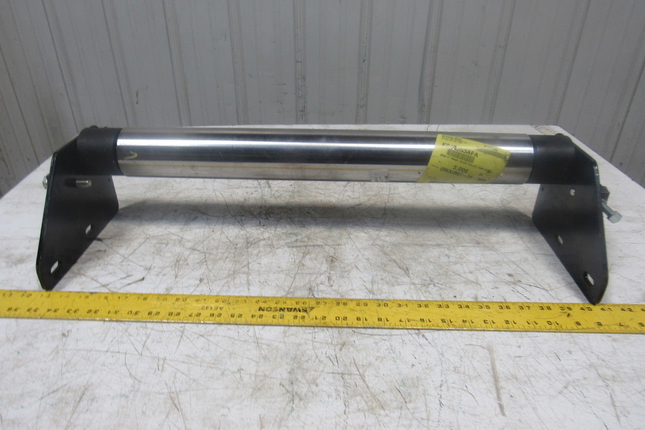 Dematic K040353AFA 3" Idler Pulley Model 2330 Conveyor 23" Face 31" OAL