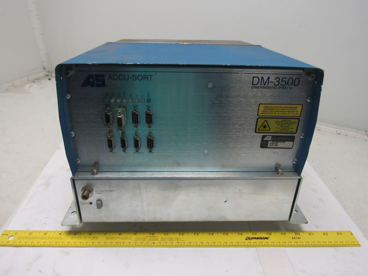 ACCU-Sort DM-3500 Compact Overhead Dimensioning System