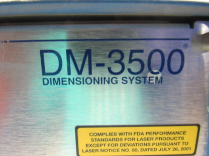 ACCU-Sort DM-3500 Compact Overhead Dimensioning System