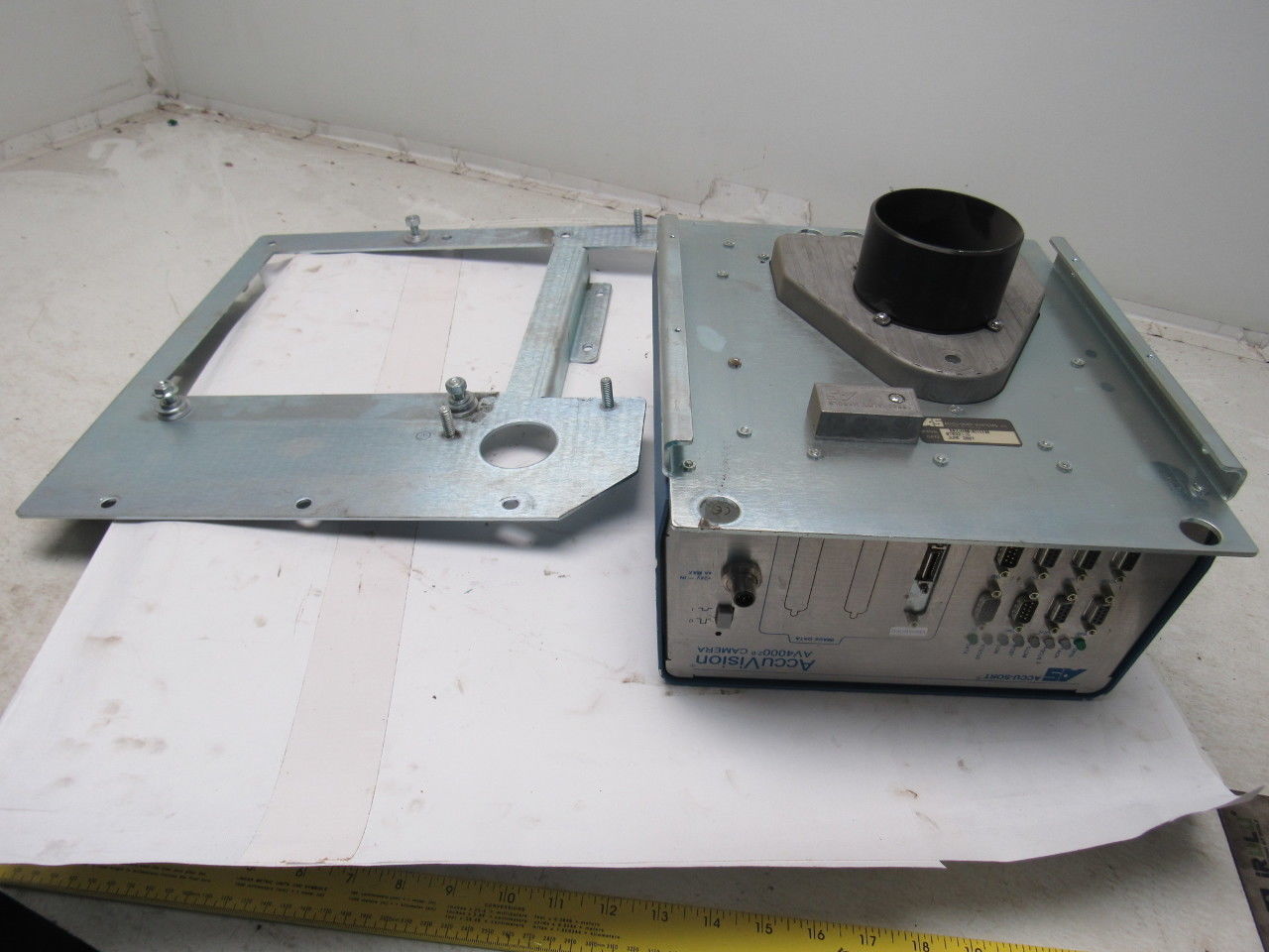 ACCU-Sort AV4000-2.0 Bar Code Scanner Camera Unit W/Bracket