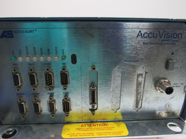 ACCU-Sort AV4000-2.0 Bar Code Scanner Camera Unit