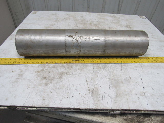 27-1/4"x 6" Steel Flat Face Conveyor Roller 1-3/16" Hex Bearings