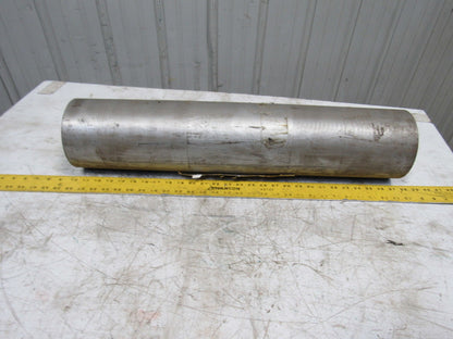 27-1/4"x 6" Steel Flat Face Conveyor Roller 1-3/16" Hex Bearings